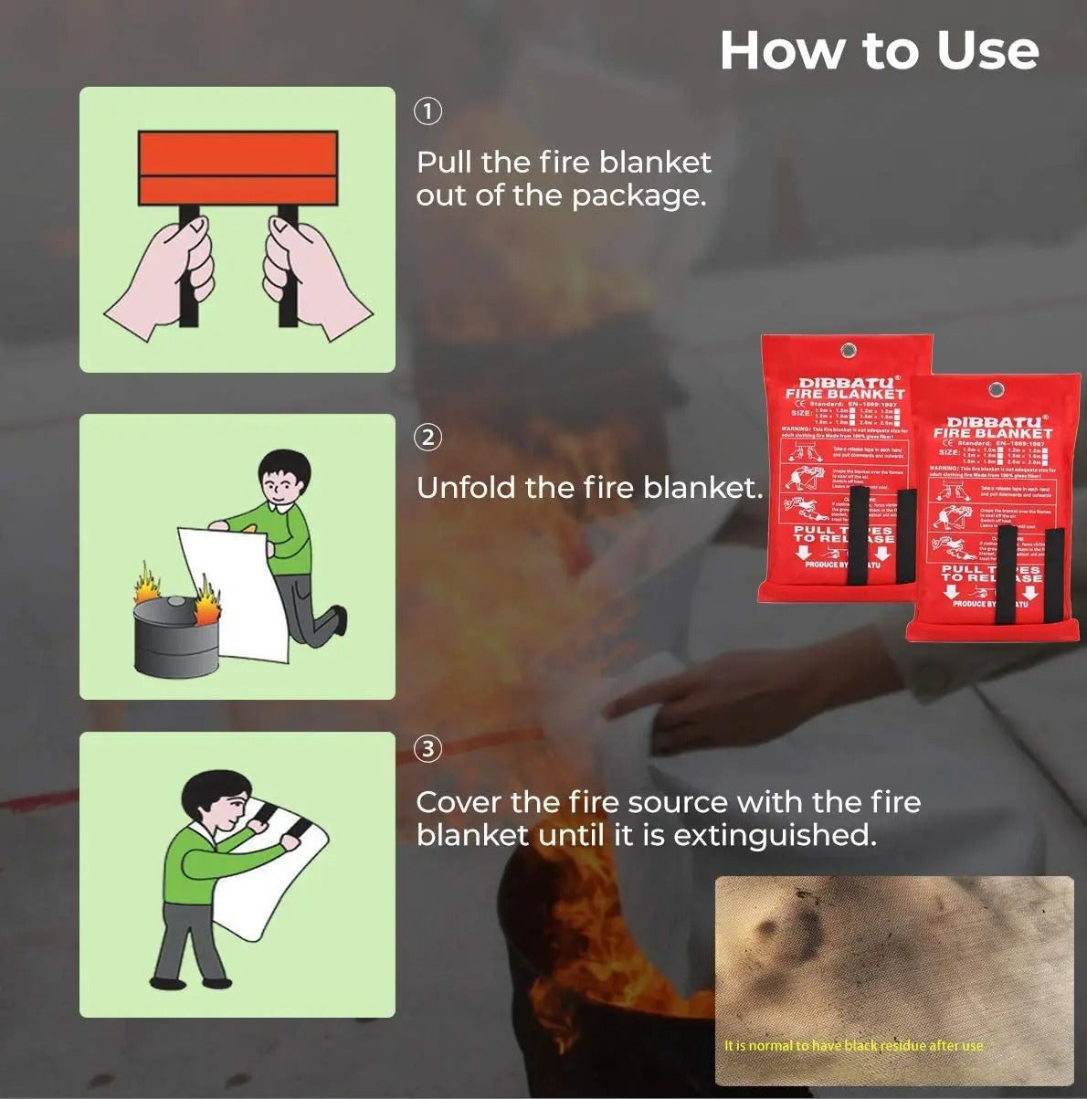 Rapid Response: Fire Safety Blanket